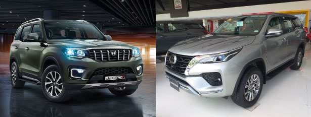 Comparing The Mahindra Scorpio-N And The Toyota Fortuner